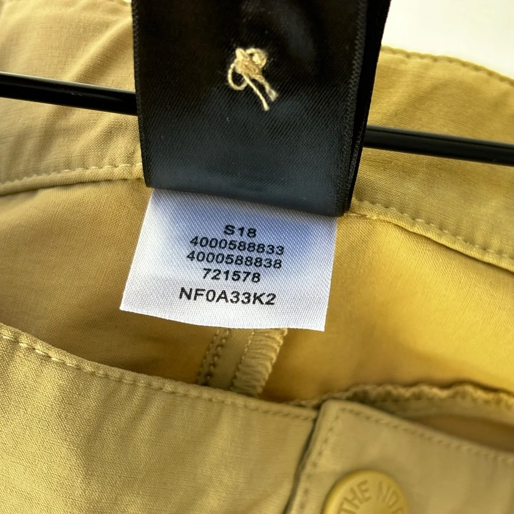 The North Face Khaki Parker Shorts Youth Girls Size XL Outdoors Hiking Stretch - Picture 9 of 16